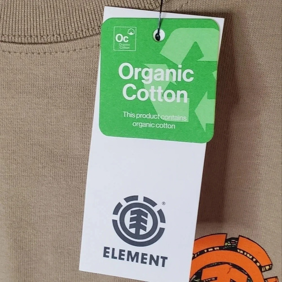 NWT Element T-Shirt 100%‎ Organic Cotton Relax Fit Men’s Small - Picture 5 of 10